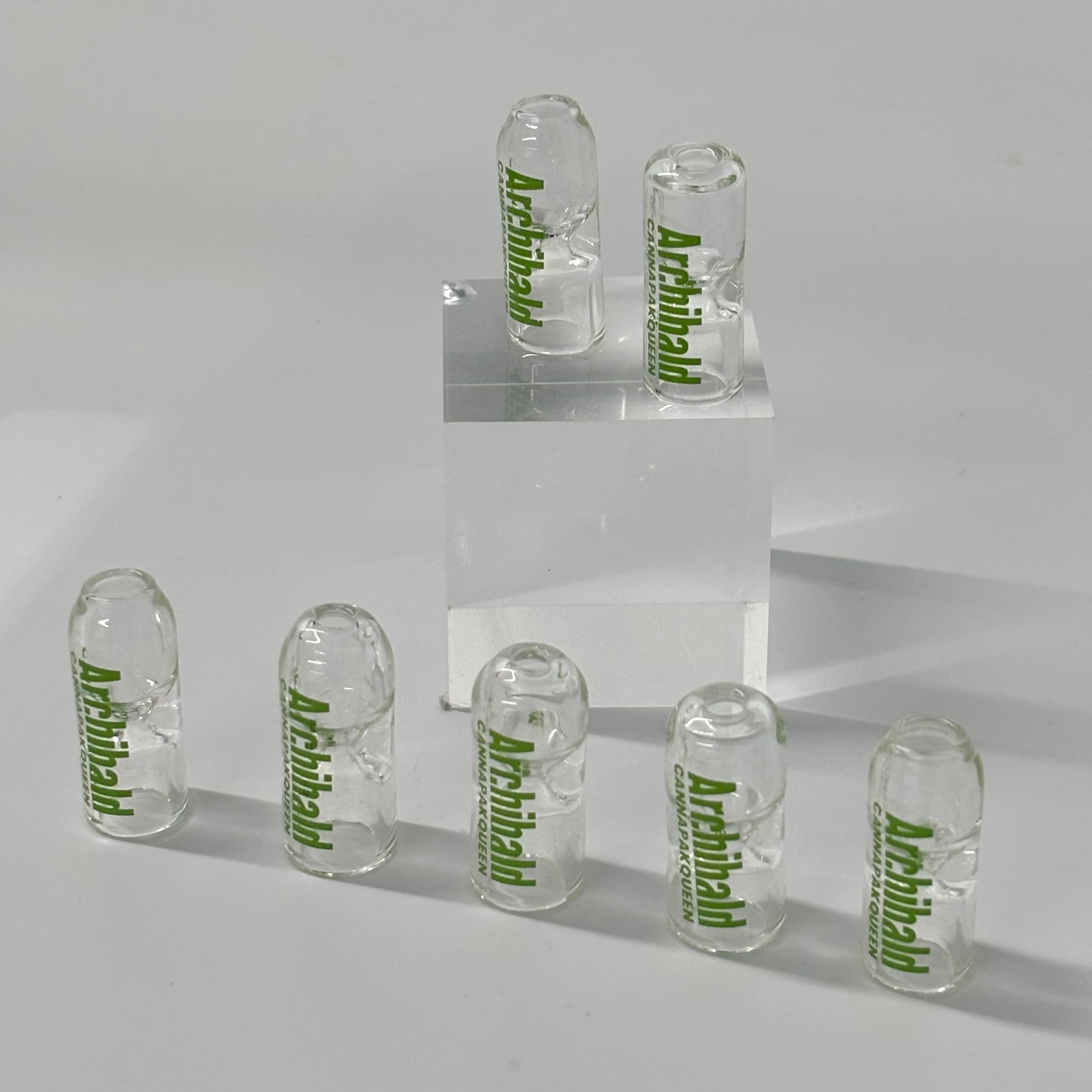 bullet shape glass filter tips